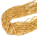 Awenturyn żółty tralarek fasetowany ok. 4x2mm
