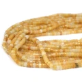 Awenturyn żółty tralarek fasetowany ok. 4x2mm