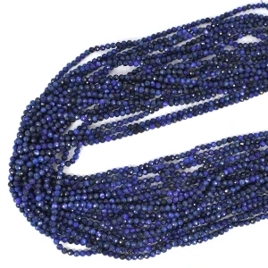 Lapis Lazuli kula fasetowana ok. 3,5mm