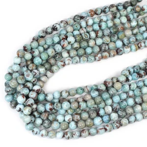 Larimar kula gładka ok. 7mm