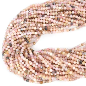 Opal peruwiański kula fasetowana ok. 3mm 