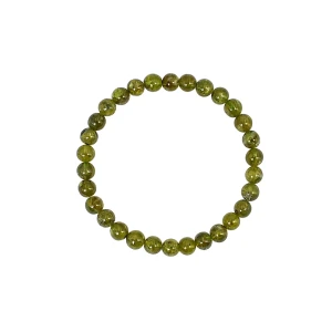 Bransoletka oliwin kula gładka ok. 6,5mm