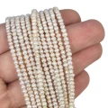 Perła hodowana oponka nieregularna ok. 3-3,5x2,5-3mm