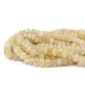 Kwarc z rutylem oponka gładka ok. 8x5mm