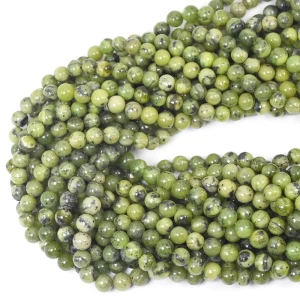 Jadeit zielony naturalny kula gładka ok. 6mm