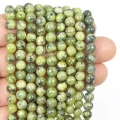 Jadeit zielony naturalny kula gładka ok. 6mm
