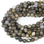 Agat wulkaniczny kula gładka ok. 10mm