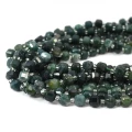 Agat mszysty kostka fasetowana ok. 5,5x5,5mm
