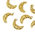 Zawieszka rogalik ok. 23x14mm [zawieszka, stal, kolor złoty PVD]