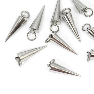 Zawieszka stożek ok. 22x5mm [zawieszka, stal]