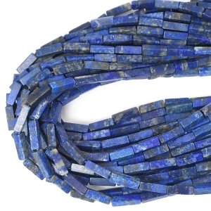 Lapis lazuli prostopadłościan ok. 4x13mm