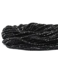 Hematyt czarny oponka fasetowana ok. 3x1,5mm
