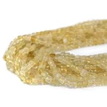 Kwarc Lemon kostka fasetowana ok. 4,5x4,5mm