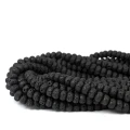 Lawa wulkaniczna oponka gładka ok. 8x5,5mm