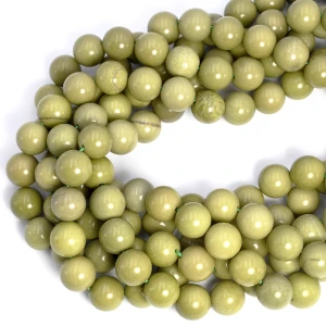 Jaspis matcha kula gładka ok. 12mm