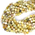 Opal żółty kula gładka ok. 8mm 