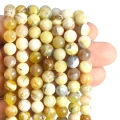 Opal żółty kula gładka ok. 8,5mm