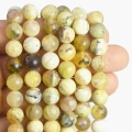 Opal żółty kula gładka 10mm