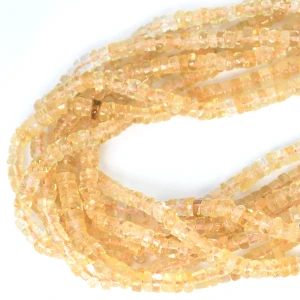 Cytryn nieregularny talarek ok. 4x2-3mm