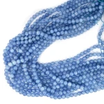 Kwarcyt niebieski kula gładka ok. 6,5mm