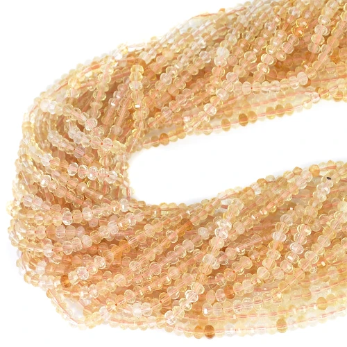 Cytryn dysk fasetowany ok. 4x3mm