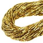 Hematyt złoty prostopadłościan ok. 2x4mm