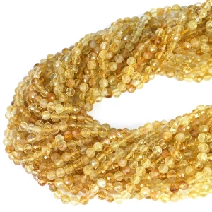 Cytryn kula fasetowana ok. 5,5mm 