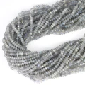Labradoryt dysk fasetowany ok. 4x2,5mm