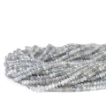 Labradoryt dysk fasetowany ok. 4x2,5mm