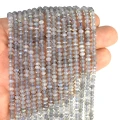 Labradoryt dysk fasetowany ok. 4x2,5mm