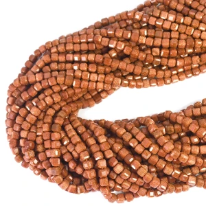 Piasek pustyni kostka fasetowana ok. 4,5x4,5mm