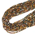 Jaspis oceaniczny kula fasetowana ok. 4,5mm