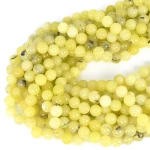 Kwarcyt limonkowy kula gładka ok. 8 mm
