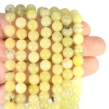 Kwarcyt limonkowy kula gładka ok. 8 mm