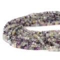 Fluoryt dysk fasetowany ok. 4x3mm
