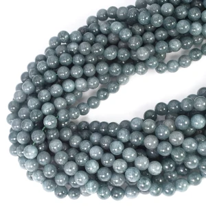 Kwarcyt szaroniebieski kula gładka ok. 8,5mm