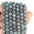 Kwarcyt szaroniebieski kula gładka ok. 8,5mm