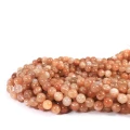 Kwarc pomarańczowy kula gładka ok. 8,5mm