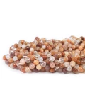Kwarc pomarańczowy kula gładka ok. 6,5mm