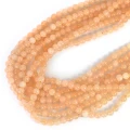 Kwarcyt brzoskwiniowa jasna kula gładka ok. 6,5mm