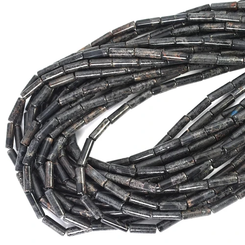Jaspis cesarski czarny patyczek ok. 4x13mm