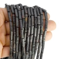 Jaspis cesarski czarny patyczek ok. 4x13mm