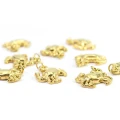 Krab ok. 22x16mm [zawieszka, stal, kolor złoty PVD]