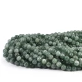 Kwarcyt szaro zielony kula gładka ok. 6mm