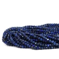 Lapis Lazuli ciemny kula fasetowana ok. 4mm