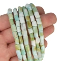 Opal amazonitowy walec nieregularny ok. 5,5-6,5x5-8,5mm