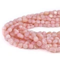 Opal różowy nieregularna bryła gładka ok. 5-7x6-12,5mm