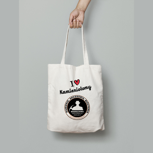 Torba bawełniana I ❤ KAMIENIOŁOMY