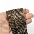Hematyt brązowy walec 2x4mm [sznur 39,5 cm]