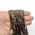 Hematyt brązowy prostopadłościan 2x4mm [sznur 40 cm]